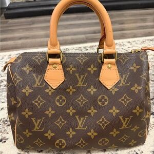 Louis Vuitton Speedy 25 Brown Monogram Handbag